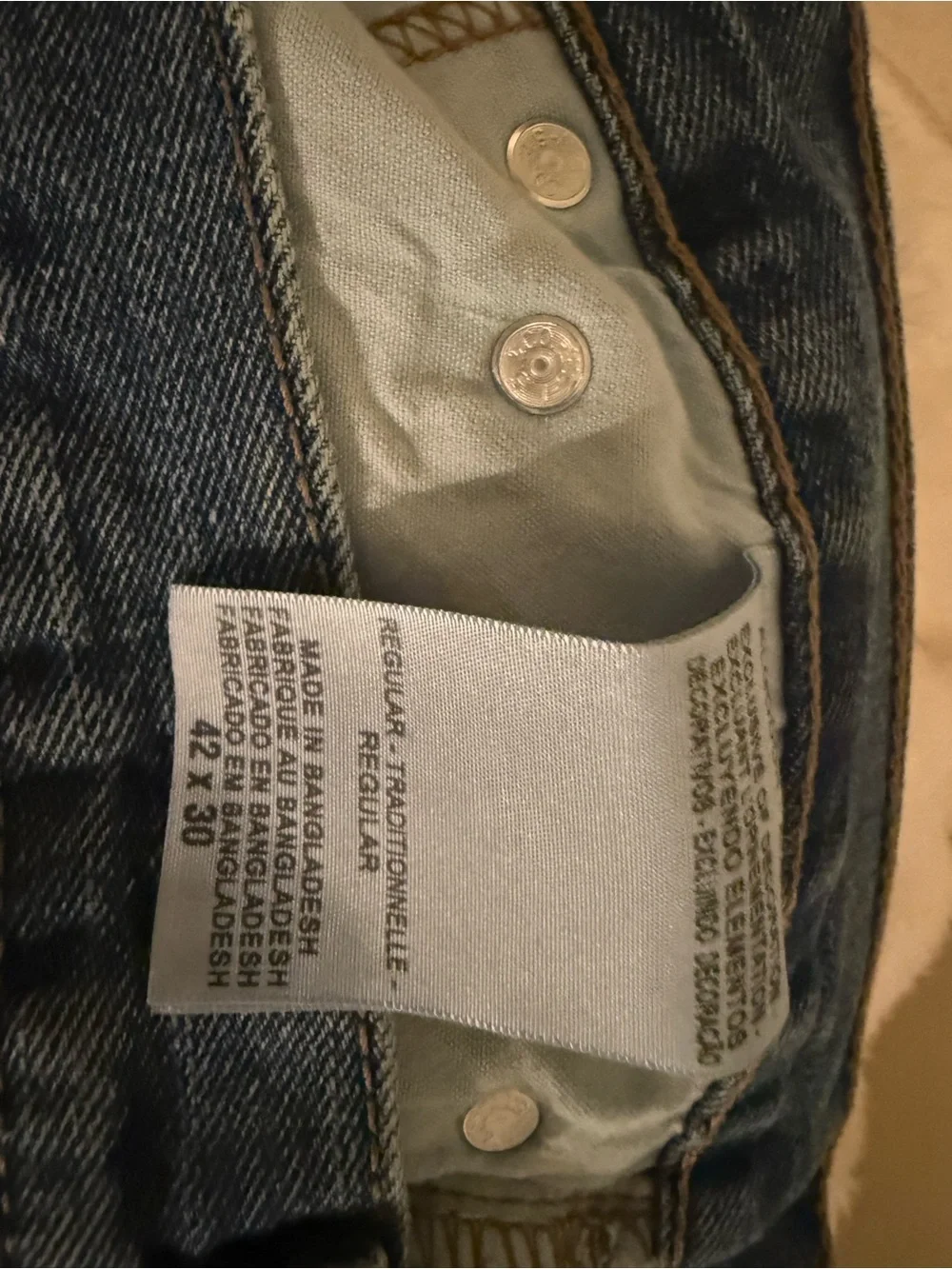Signature by Levi Strauss Men's Relaxed Indigo Denim Jeans